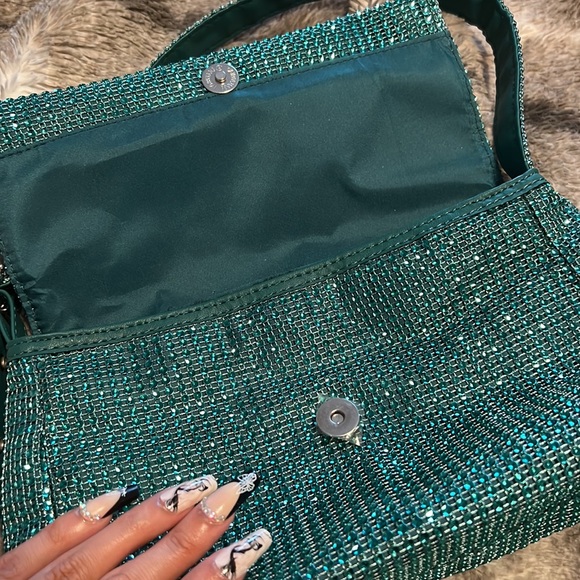 Rhinestone Shoulder Bag - Picture 2 of 3
